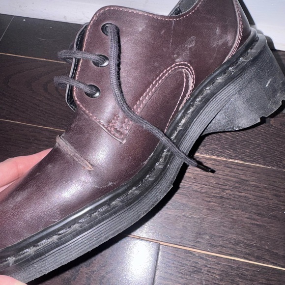 Dr. Martens Brown Leather 9264 Oxford Air Cushion Loafers - Picture 8 of 9